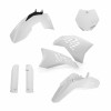 KIT PLÁSTICOS COMPLETO ACERBIS KTM SX 65 2012 - 2015 BRANCO